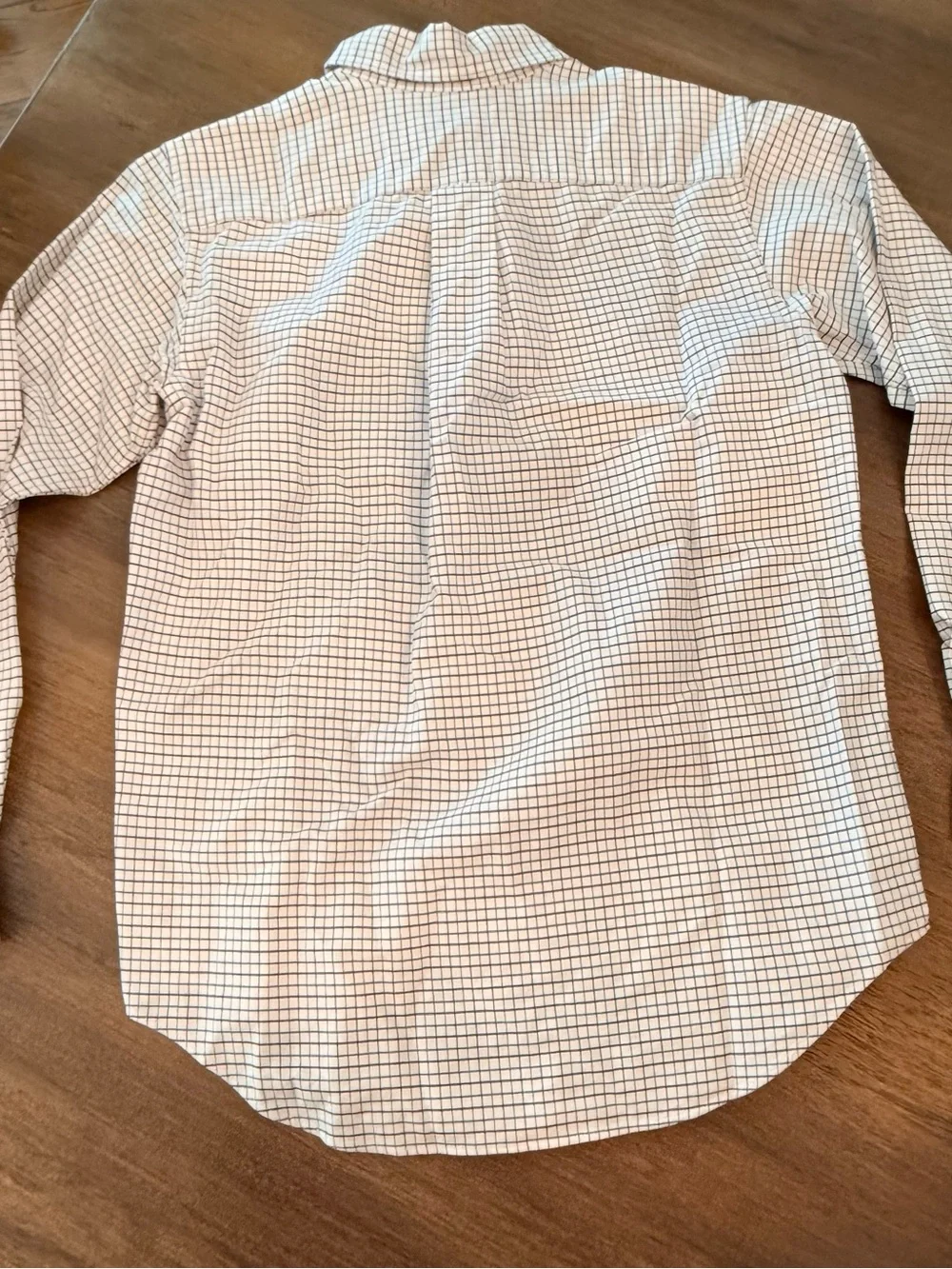 Ralph Lauren Boys Size 14 Long Sleeve Check Button Down Shirt